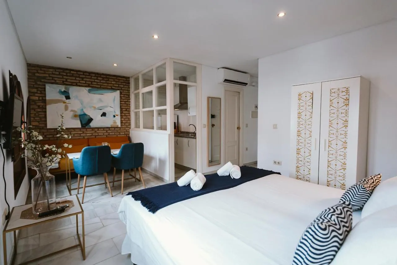 Complete Studio With Terrace - 1Bth- La Giralda Apartment Seville